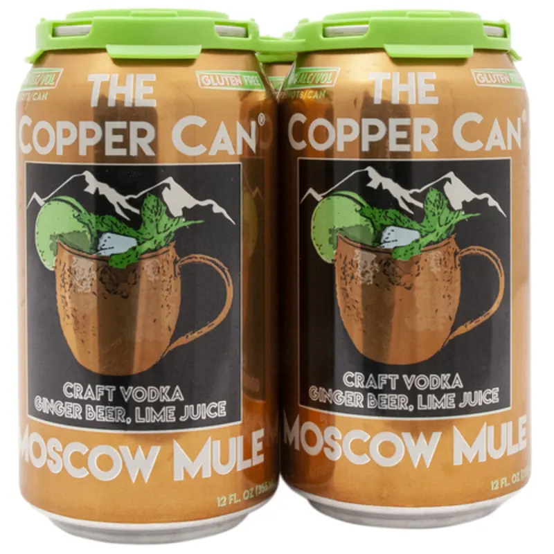 The Copper Can Moscow Mule 4Pk bottle