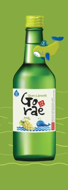Gorae Soju Podo (Green Grape)