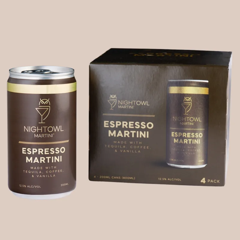 NightOwl Tequila Espresso Martini 4Pk