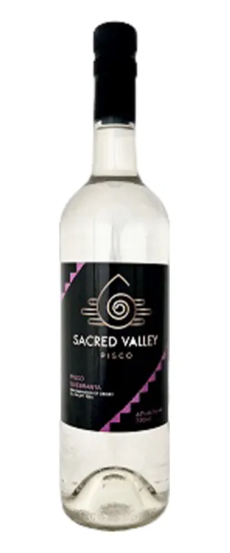 Sacred Valley Pisco Quebranta bottle