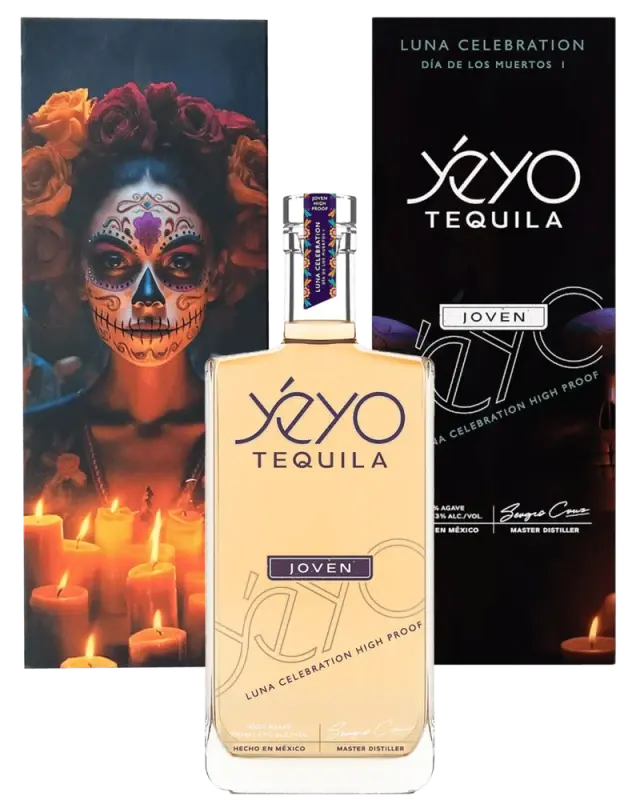 Yeyo Tequila Luna Joven bottle
