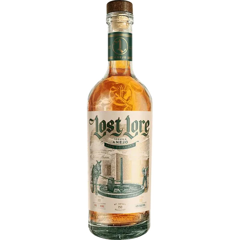 Lost Lore Anejo bottle