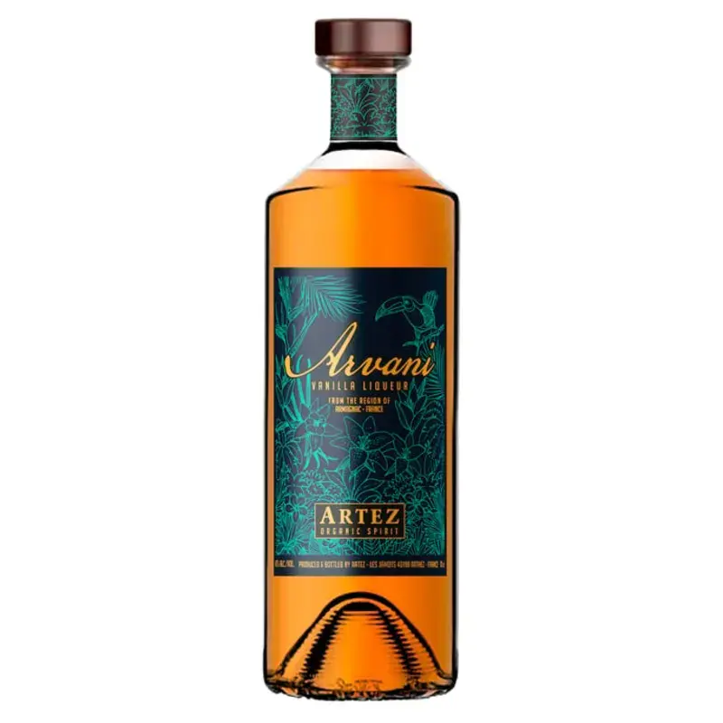 Artez Arvani Vanilla Liqueur bottle