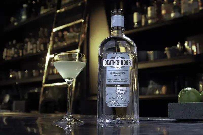 Death's Door Gin bottle