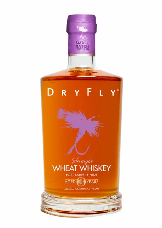 Dry Fly Port Finished Wheat Whiskey bottle