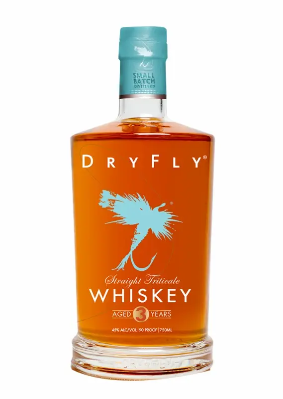 Dry Fly Triticale Whiskey bottle