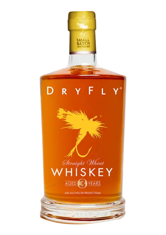 Dry Fly Wheat Whiskey bottle