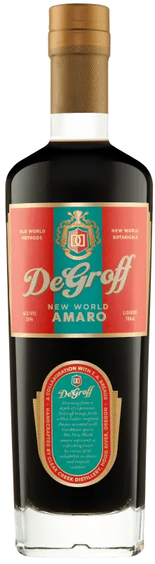 DeGroff New World Amaro bottle