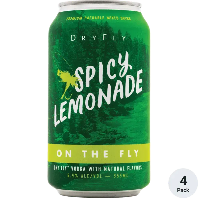 Dry Fly Spicy Lemonade 4Pk bottle