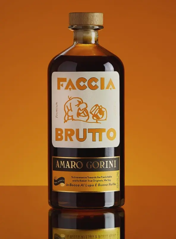Faccia Brutto Amaro Gorini bottle