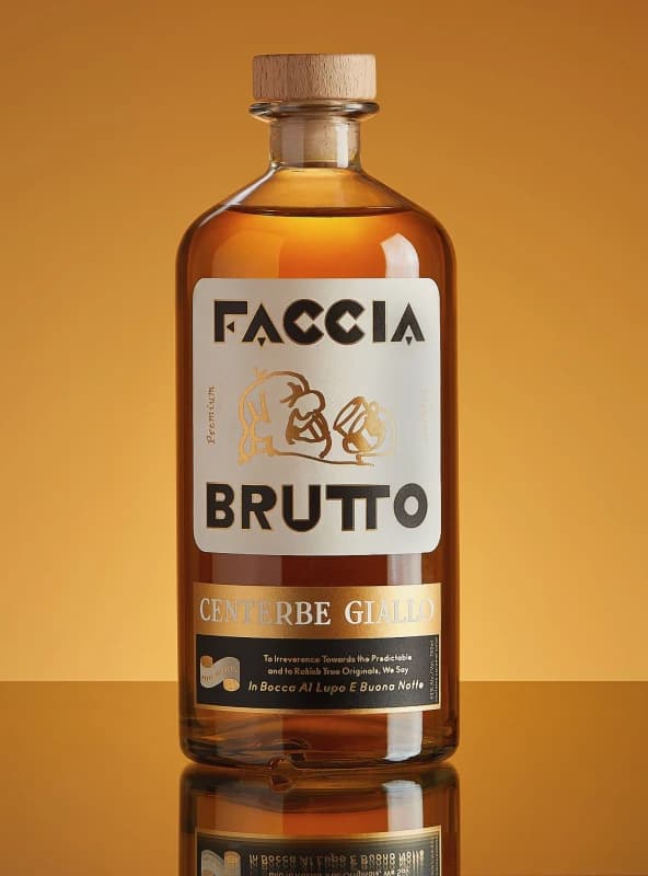 Faccia Brutto Centerbe Giallo