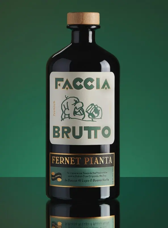 Faccia Brutto Fernet Pianta bottle