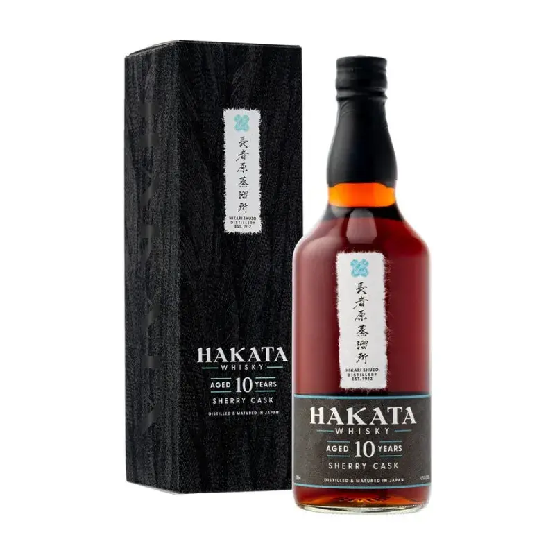 Hakata Whisky 10Y Sherry Cask bottle