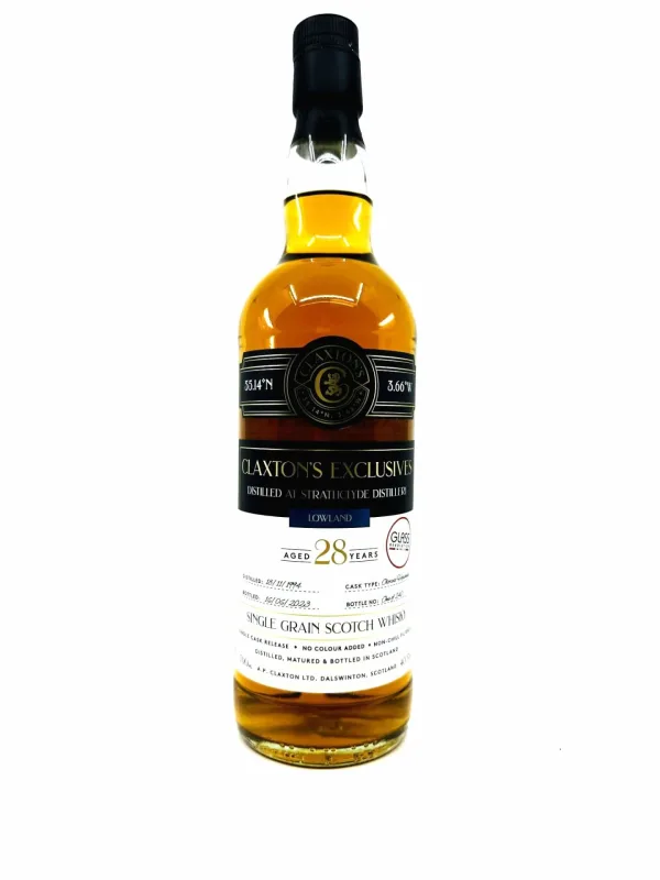 Claxton's Strathclyde Single Grain Whisky 28Y
