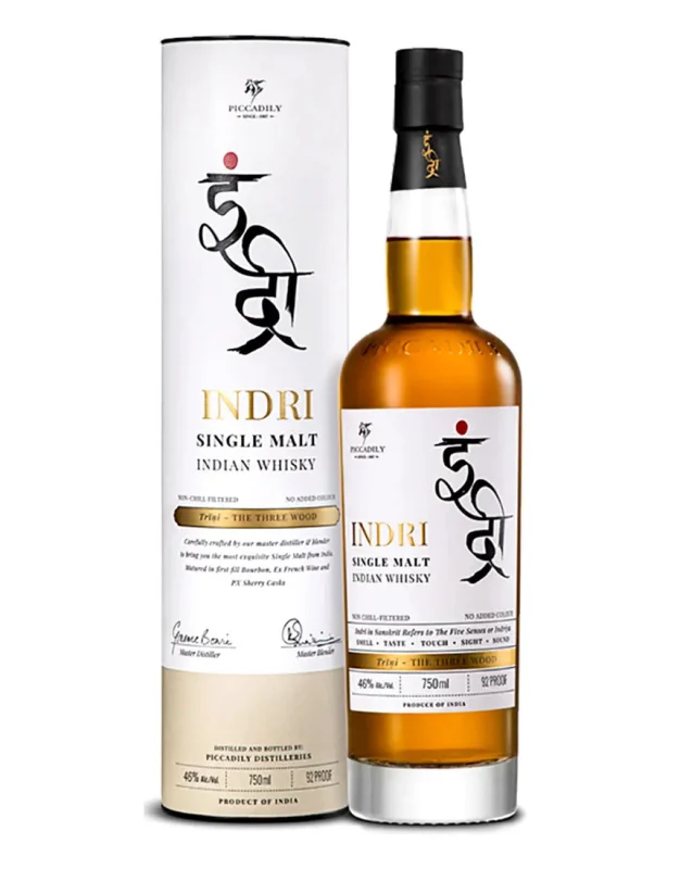 Indri Trini Single Malt Indian Whisky