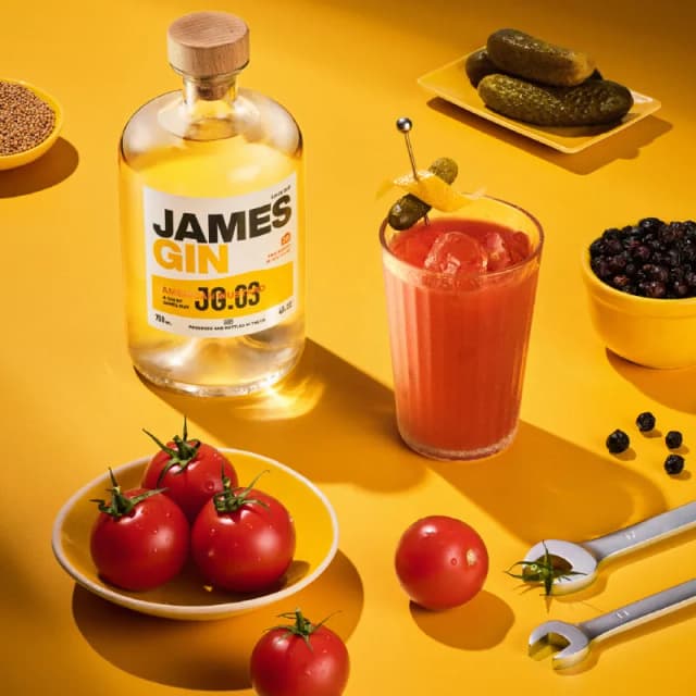 James Gin American Mustard
