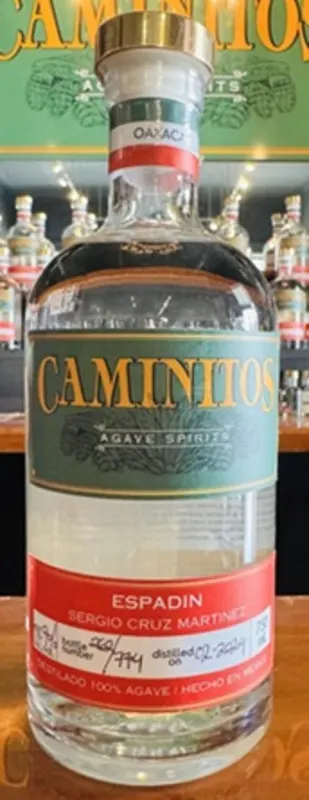 Caminitos Sergio Martinez Espadin Mezcal
