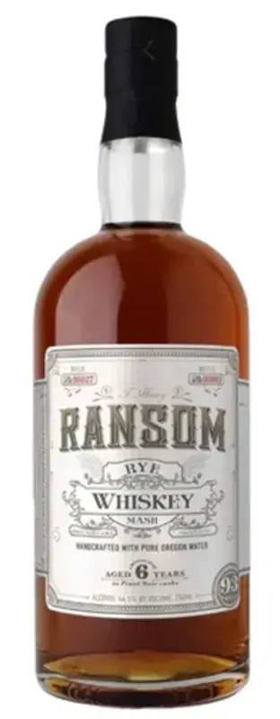Ransom Rye Mash Whiskey bottle