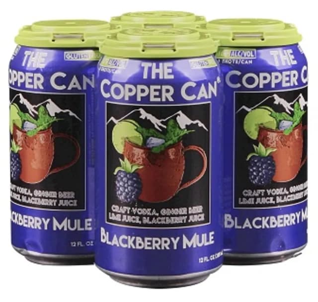 The Copper Can Blackberry Mule 4Pk