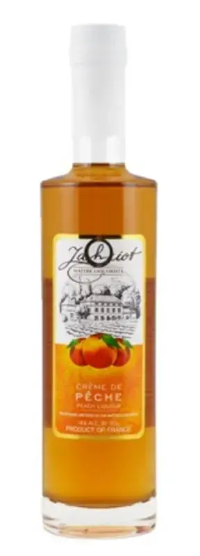 Jahiot Crème de Peche bottle