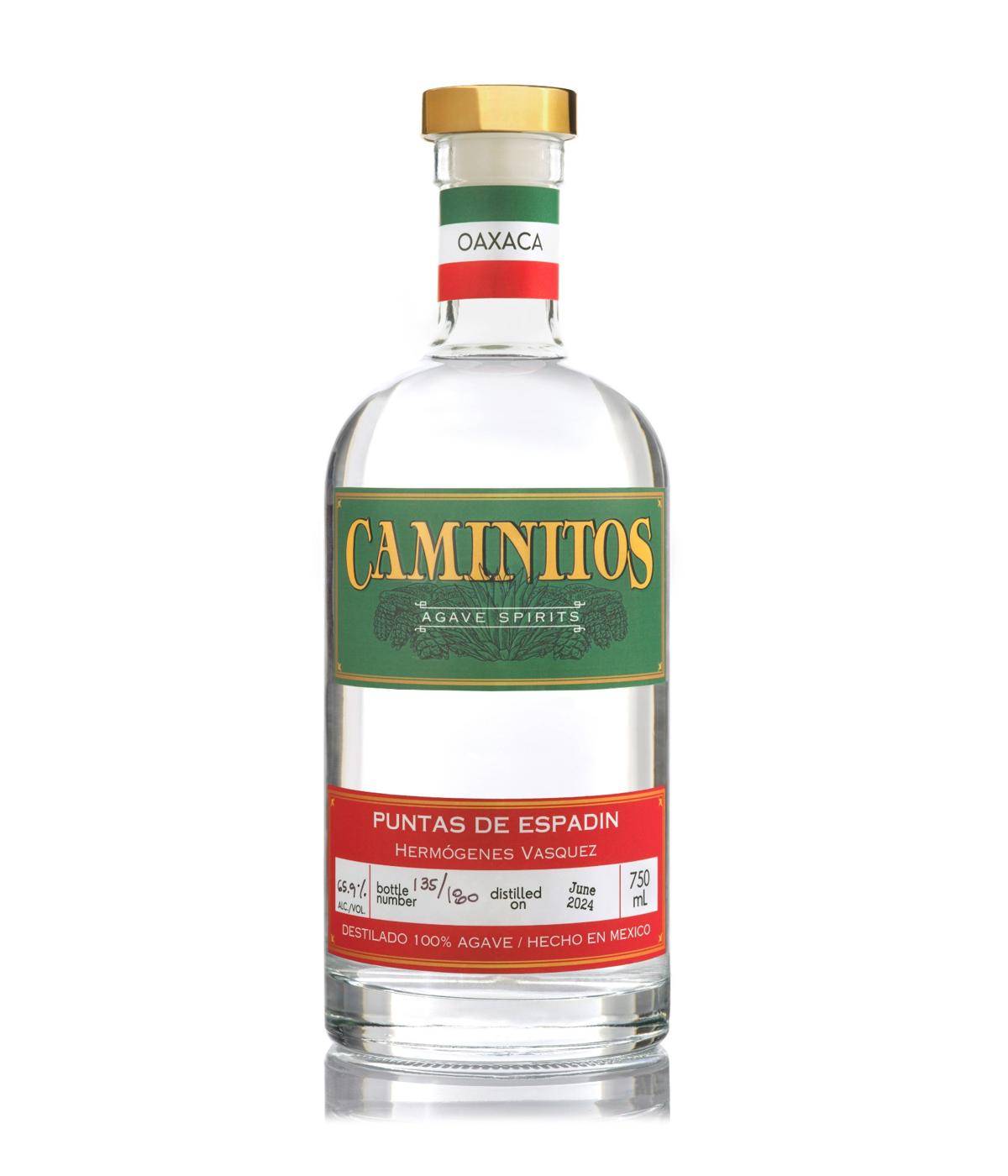 Caminitos Hermogenes Vasquez Puntas de Espadin bottle
