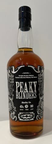 Peaky Blinders Whiskey bottle