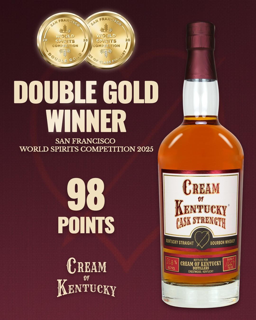 Cream of Kentucky Cask Strength bottle
