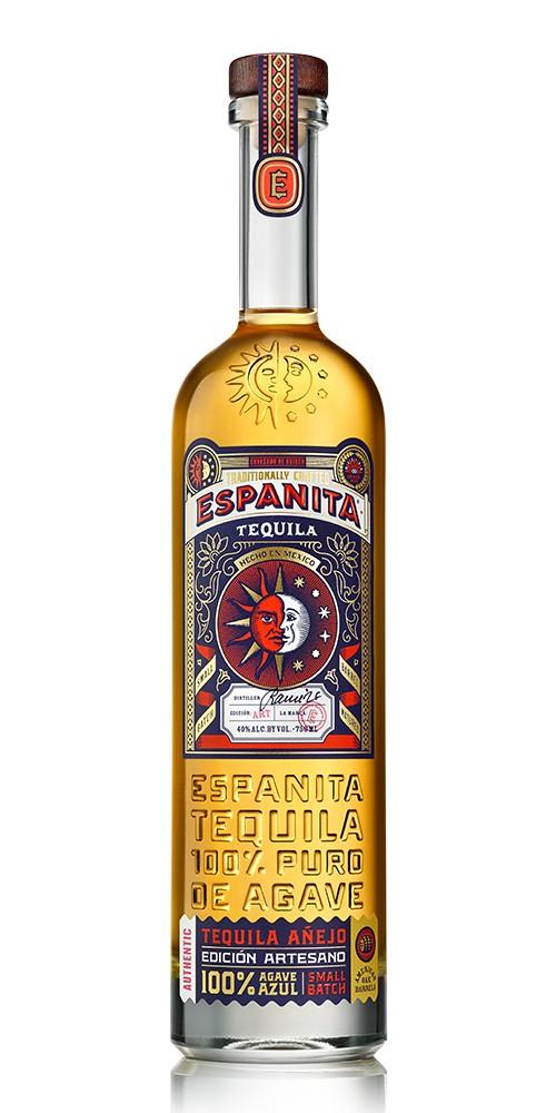 Espanita Anejo Tequila bottle