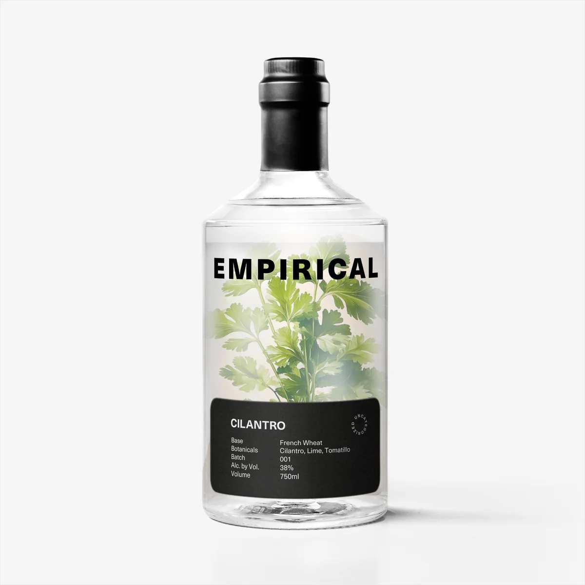 Empirical Cilantro bottle