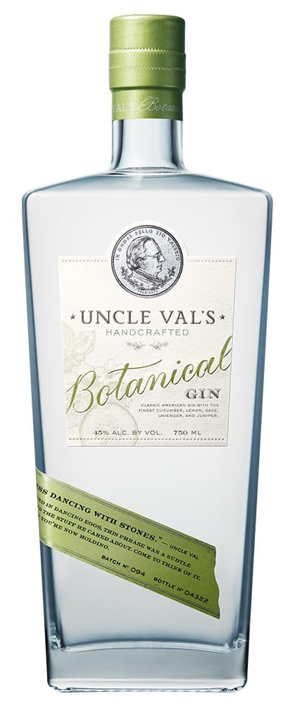 Uncle Val's Botanical Gin bottle