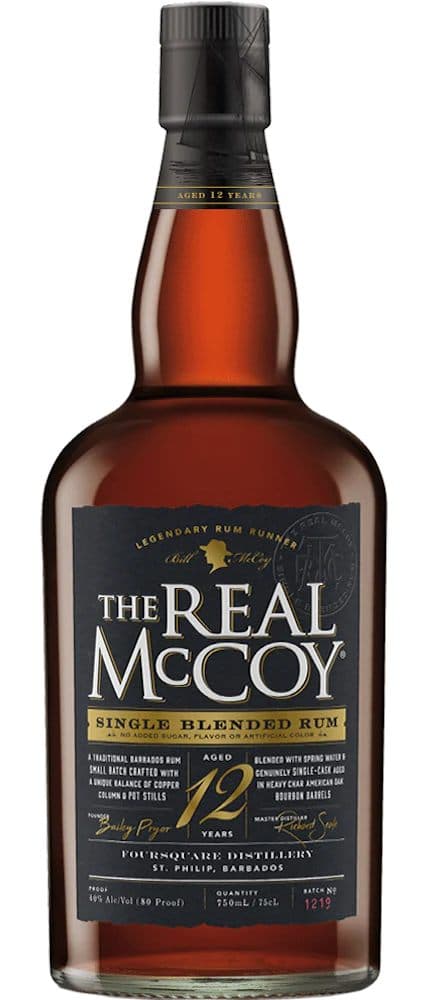 The Real McCoy 12Y Single Blended Rum