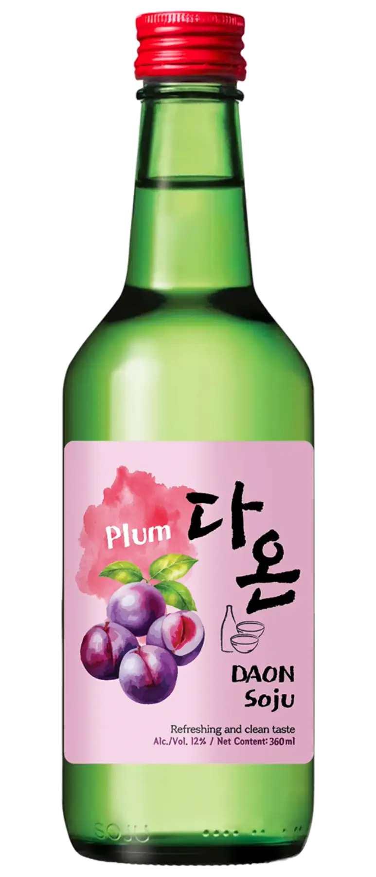 Daon Soju Plum bottle
