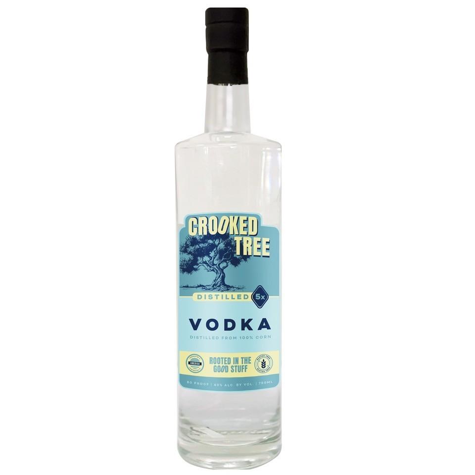Crooked Tree Vodka bottle