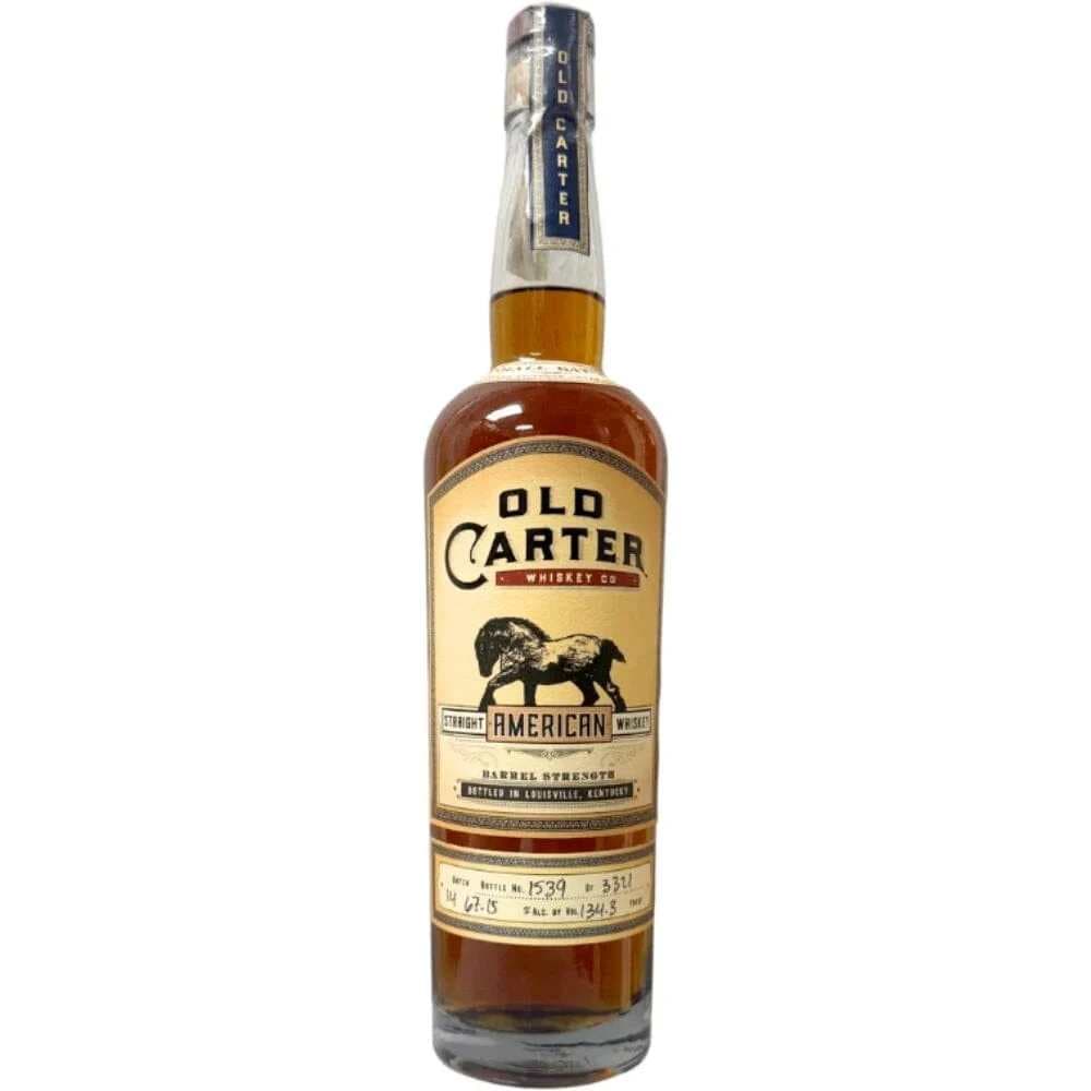 Old Carter Straight American Whiskey Small Batch bottle