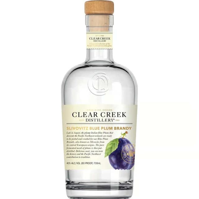 Clear Creek Blue Plum Brandy