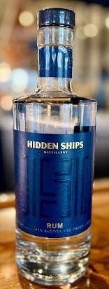 Hidden Ships Rum bottle