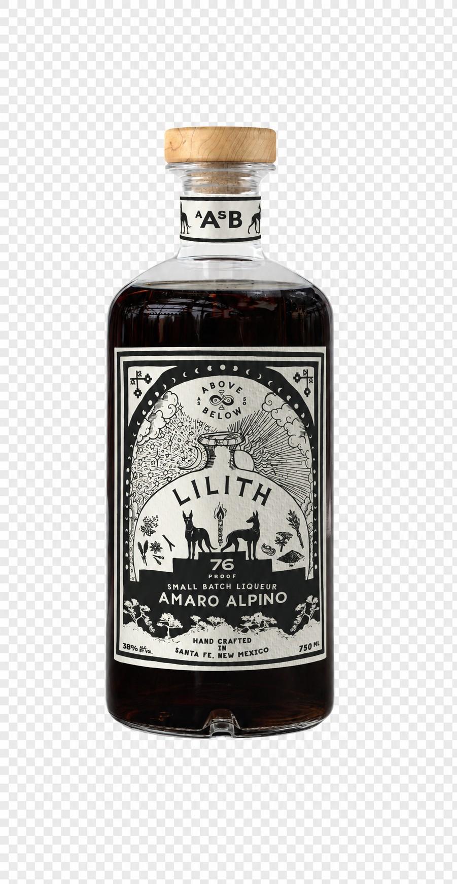 AASB Lilith Alpino Amaro bottle