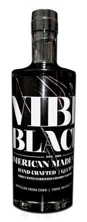Vibe Black Vodka bottle