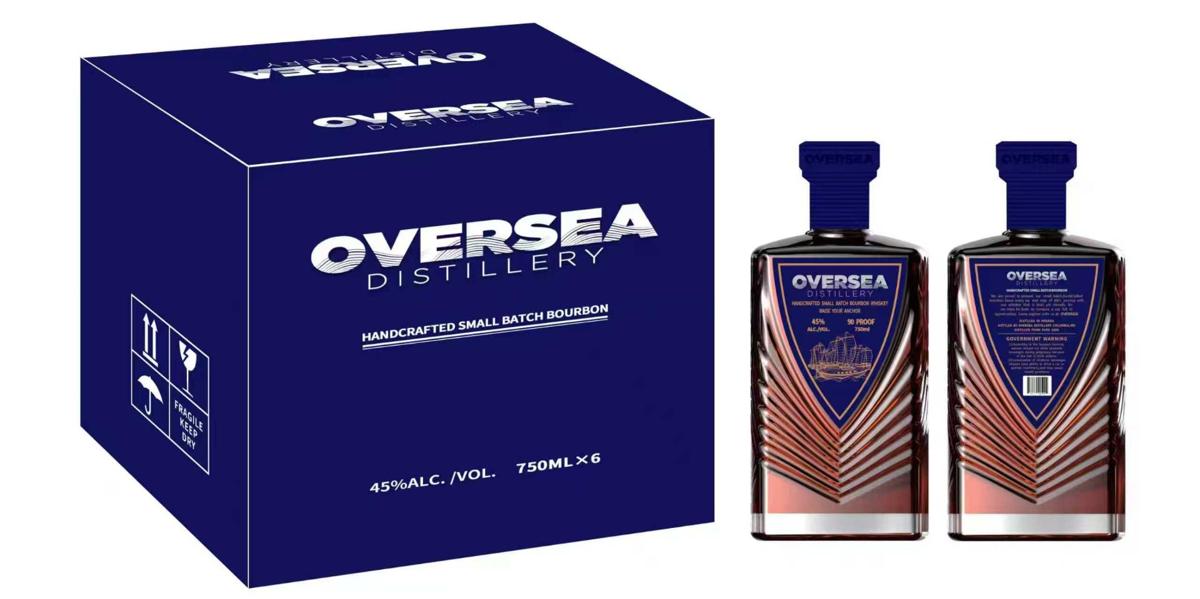 Oversea Bourbon bottle