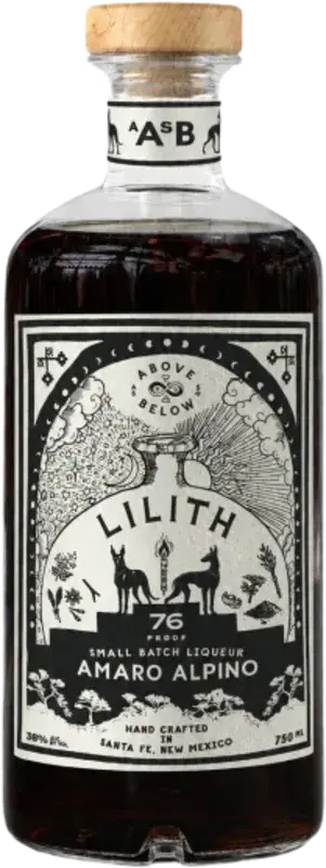 AASB Lilith Alpino Amaro bottle